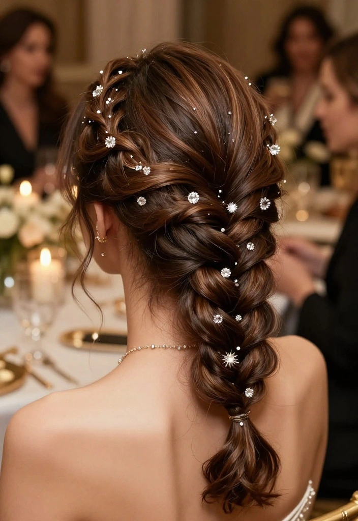 12 Cute Braided Hairstyles That'll Make You the Star of the Party (Watch Out for #9!) - 9. Intricate Braided Updo 1
