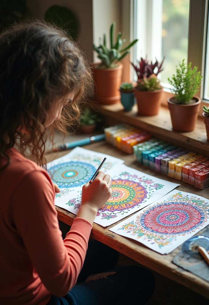 15 Mindfulness Techniques You Haven't Tried Yet (Prepare to Be Amazed!) - 11. Mindful Coloring 1