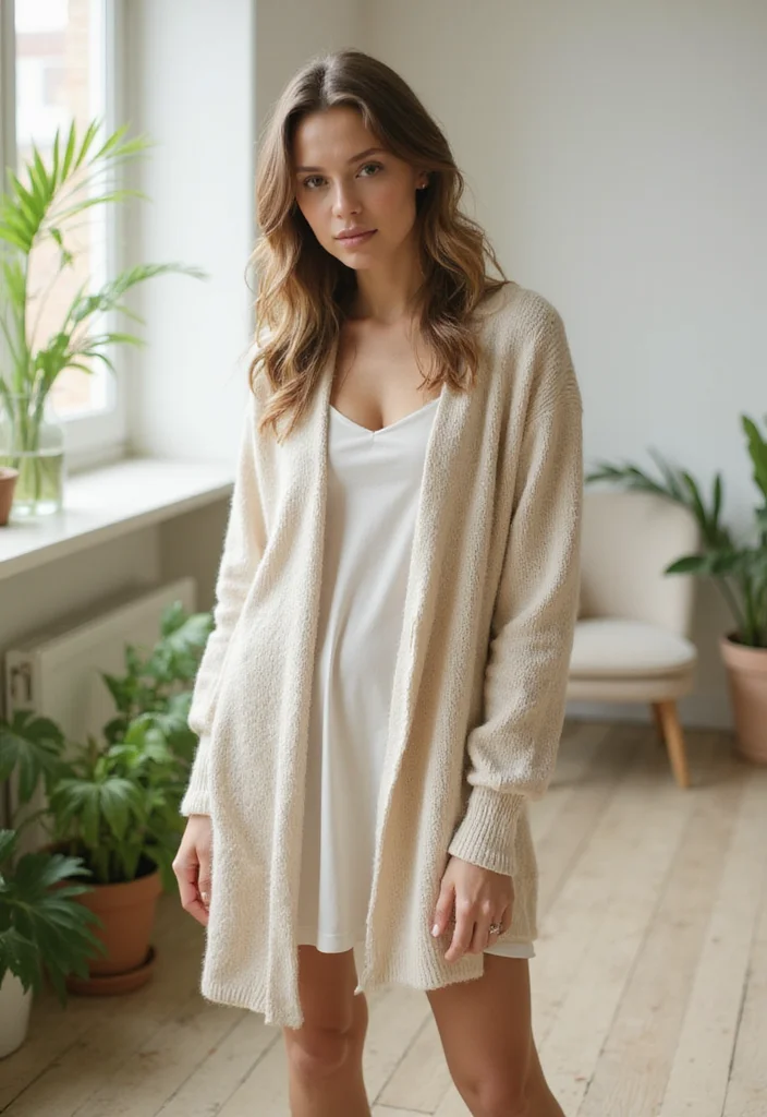 17 Spring Layering Outfits for 2026 (Master the Art of Layering!) - 7. The Versatile Cardigan 1