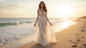 20 Dreamy Beach Wedding Dresses That Are Perfect for Sandy Toes and Ocean Breezes!