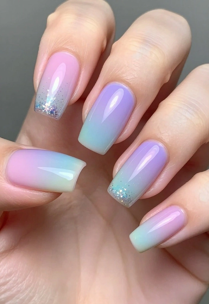 20 Stunning Press-On Nails Styles That Will Leave You Breathless (You'll Want #6!) - 7. Ombre Magic 1