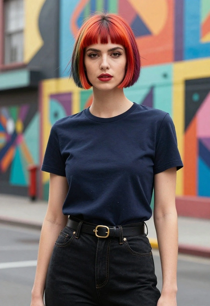 20 Stunning Short Haircuts for Women That Will Make You Want to Chop It All Off! - 16. The Bold Color 1