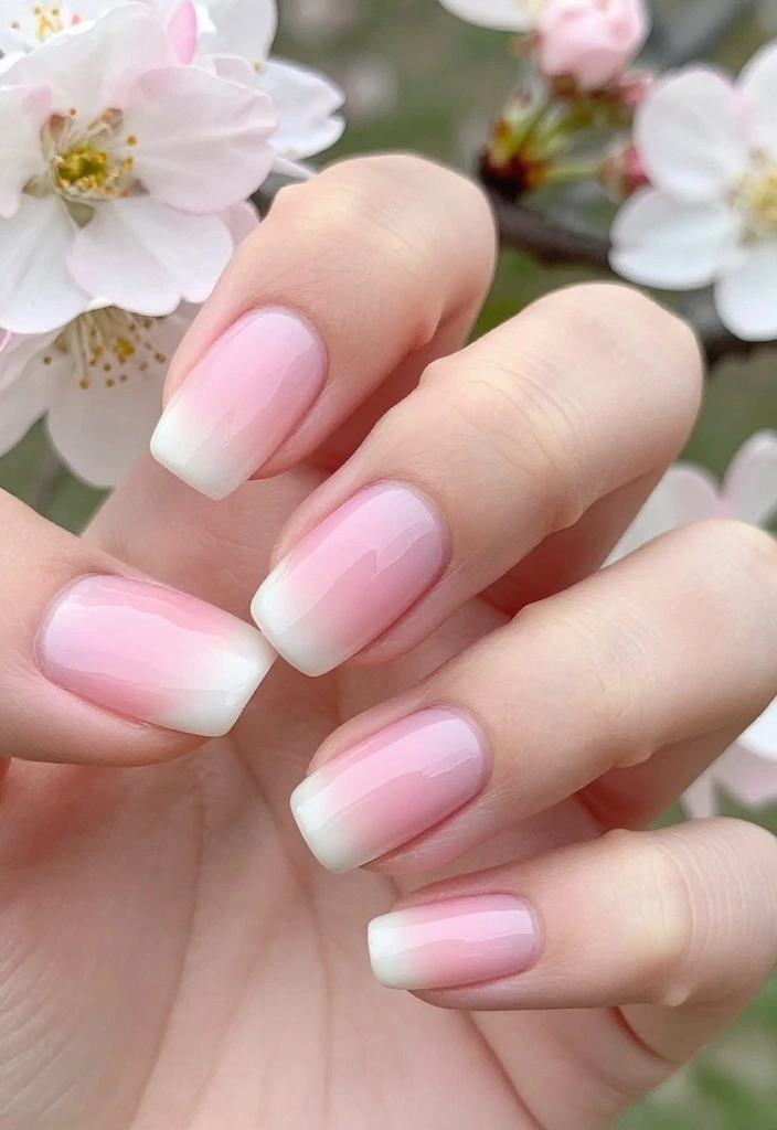 21 Aura Nails Color Inspirations that Will Leave You Breathless (Especially #14!) - 21. Dawn Pink Embrace 1