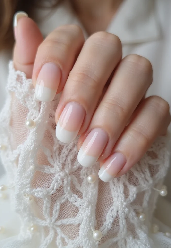 21 Aura Nails Color Inspirations that Will Leave You Breathless (Especially #14!) - 8. Crystal Clear White 1