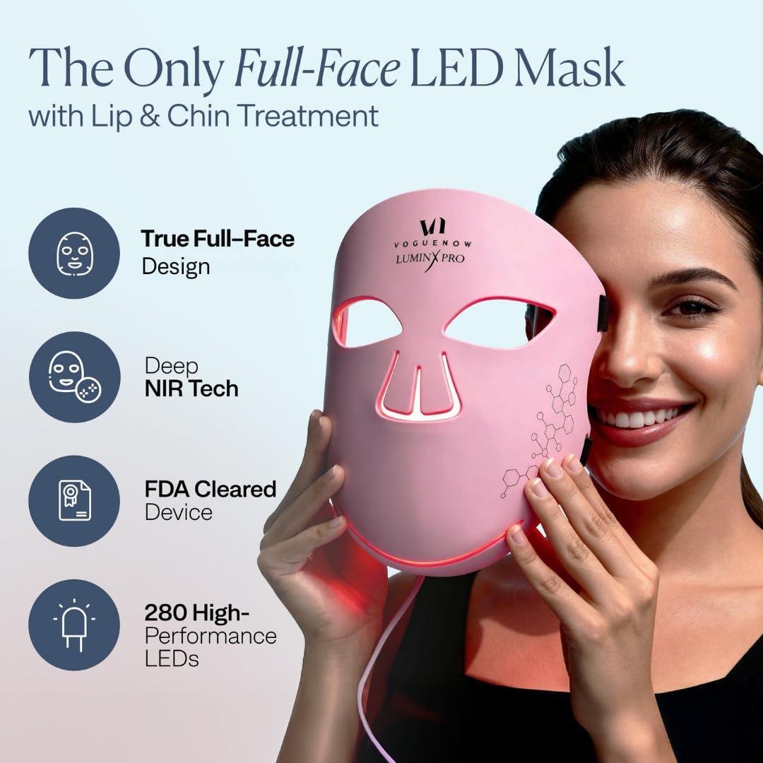 VogueNow LED Mask review: Does Red⁣ Light Work for Aging?
