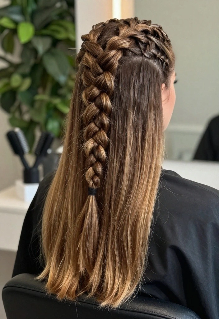 12 Stunning Braided Hairstyles You Can Master in 10 Minutes (You'll Love #5!) - 3. Dutch Braid 1