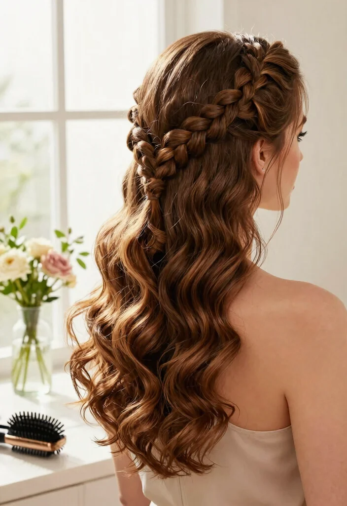 12 Stunning Braided Hairstyles You Can Master in 10 Minutes (You'll Love #5!) - 4. Halo Braid 1