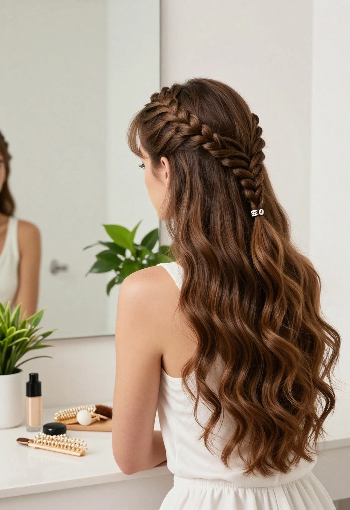 12 Stunning Braided Hairstyles You Can Master in 10 Minutes (You'll Love #5!) - 6. Side Braid 1