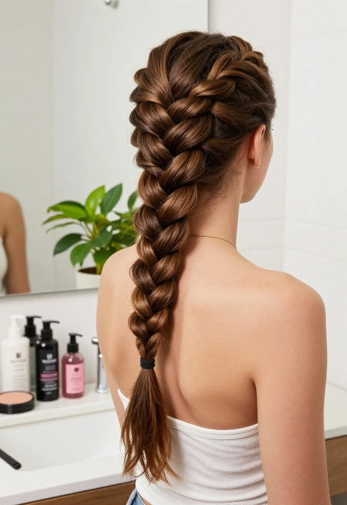 12 Stunning Braided Hairstyles You Can Master in 10 Minutes (You'll Love #5!) - 9. Twisted Braid 1
