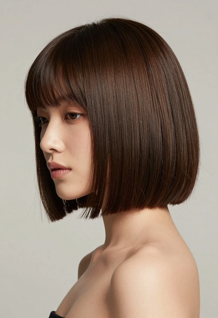 15 Short Hairstyles for 2026 That Are Too Cute to Resist! (Wait Until You See #7!) - 8. Soft Blunt Cut 1