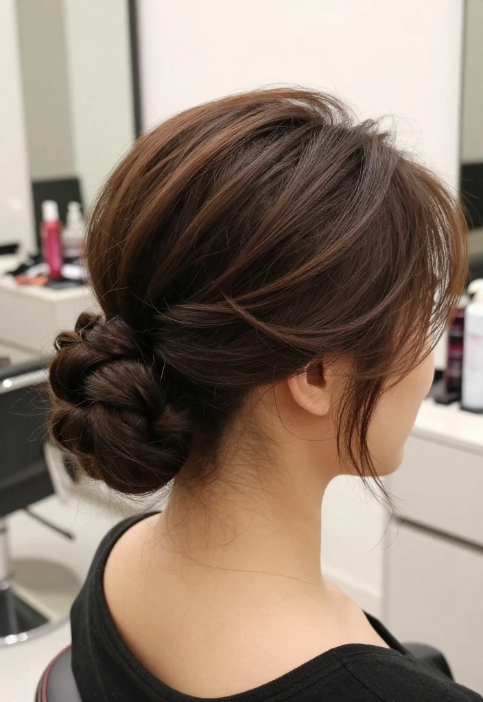 15 Stunning Butterfly Layer Hairstyles for Long Hair You Need to Try Now! - 9. Butterfly Layers with Updos 1