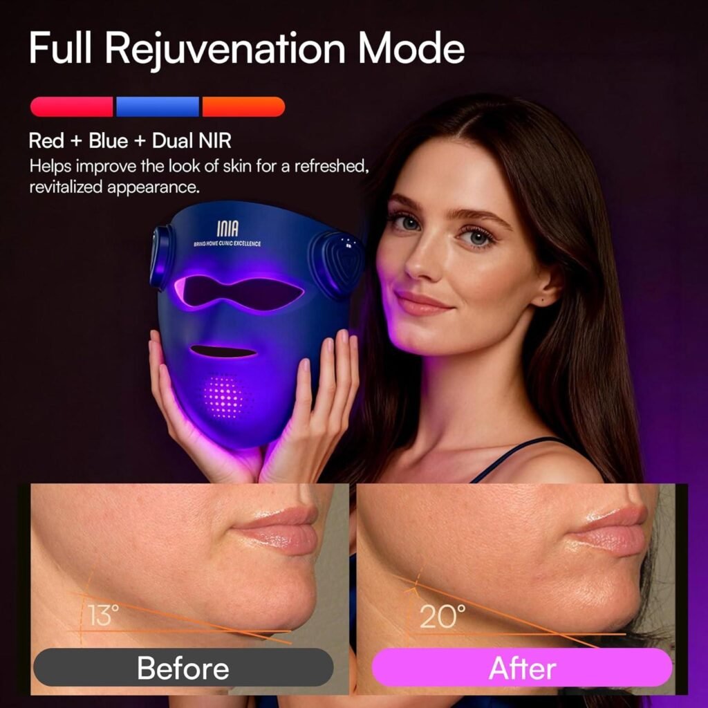INIA Glow 4D Red Light Mask Review: Does It Work?