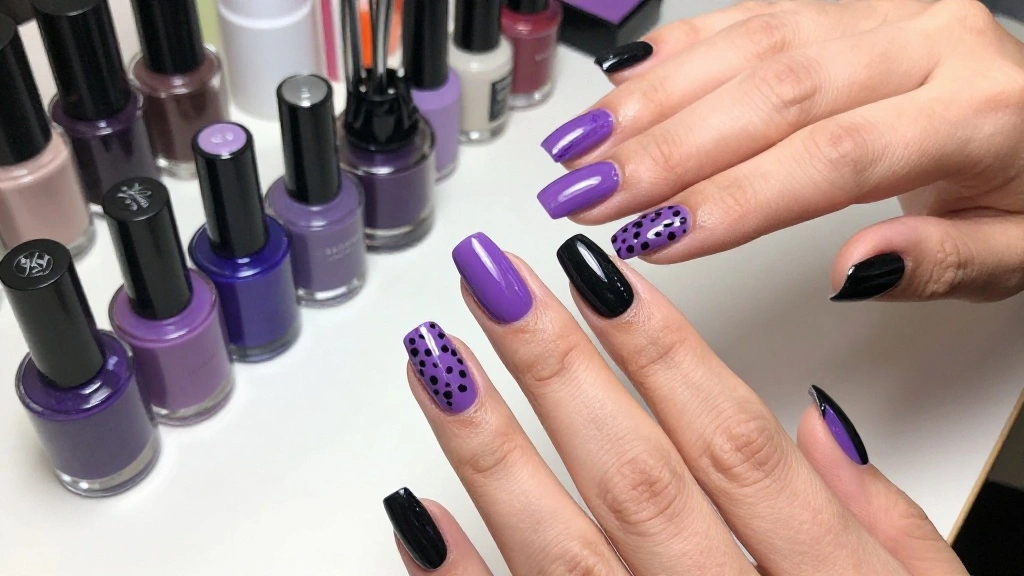 17 Trendy Purple and Black Manicure Ideas to Try Right Now (Number 9 Is a Must!)