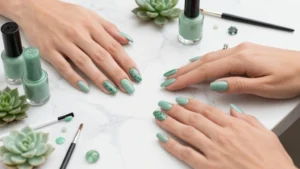 18 Jaw-Dropping Jade and Sage Nail Art Ideas That Are Pure Magic (#6 Will Blow Your Mind!)