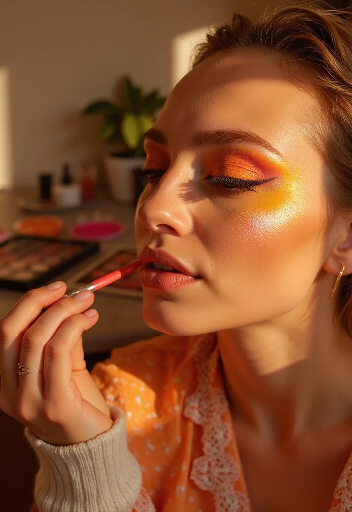12 Glamorous Bridal Eye Looks That'll Leave Everyone Speechless (You Won't Believe #5!) - 10. Radiant Sunset 1