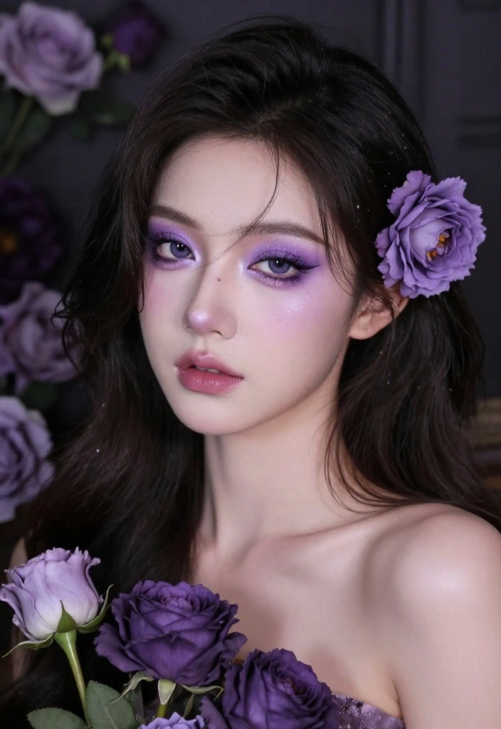 14 Jaw-Dropping Gothic Makeup Looks That Will Turn Heads (You’ll Love #7!) - 10. Hauntingly Beautiful 1