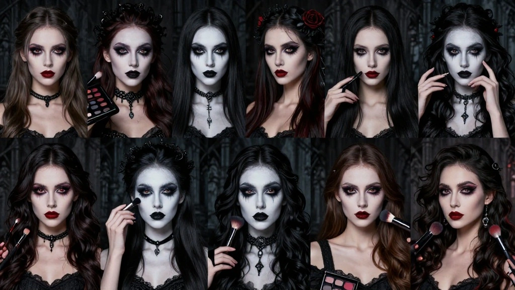 14 Jaw-Dropping Gothic Makeup Looks That Will Turn Heads (You’ll Love #7!)