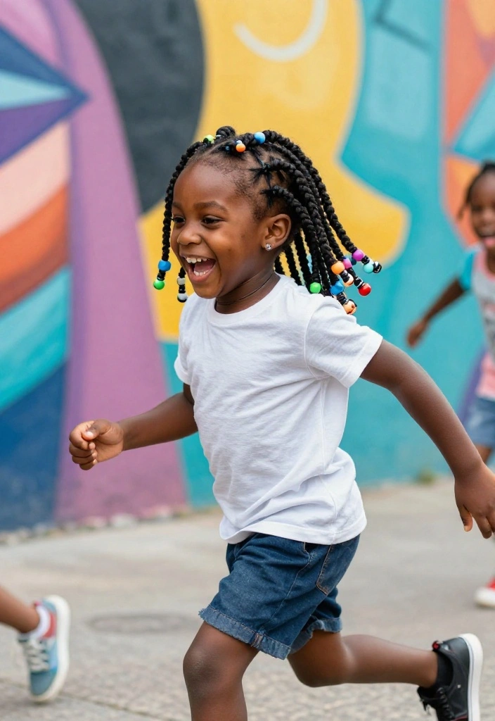 15 Adorable Twist Braids for Kids That'll Make Hair Time Fun (You Won't Believe #8!) - 10. Twisted Cornrows 1