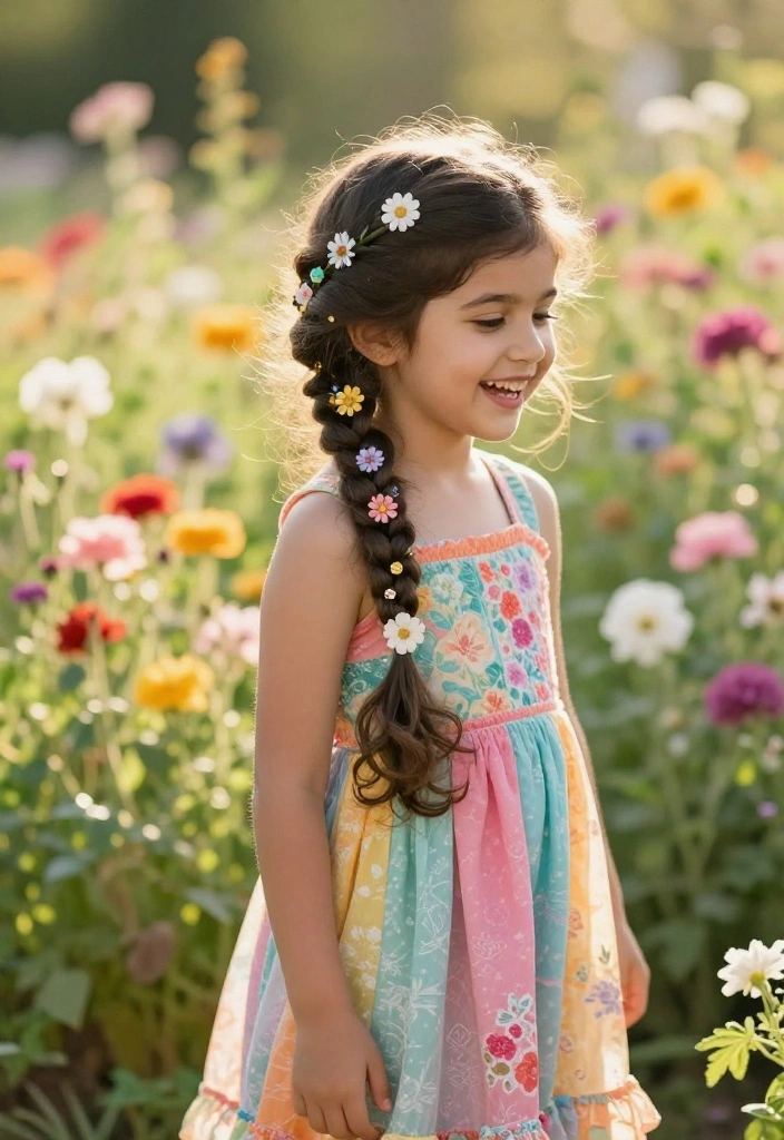 15 Adorable Twist Braids for Kids That'll Make Hair Time Fun (You Won't Believe #8!) - 4. Twisted Halo Braid 1