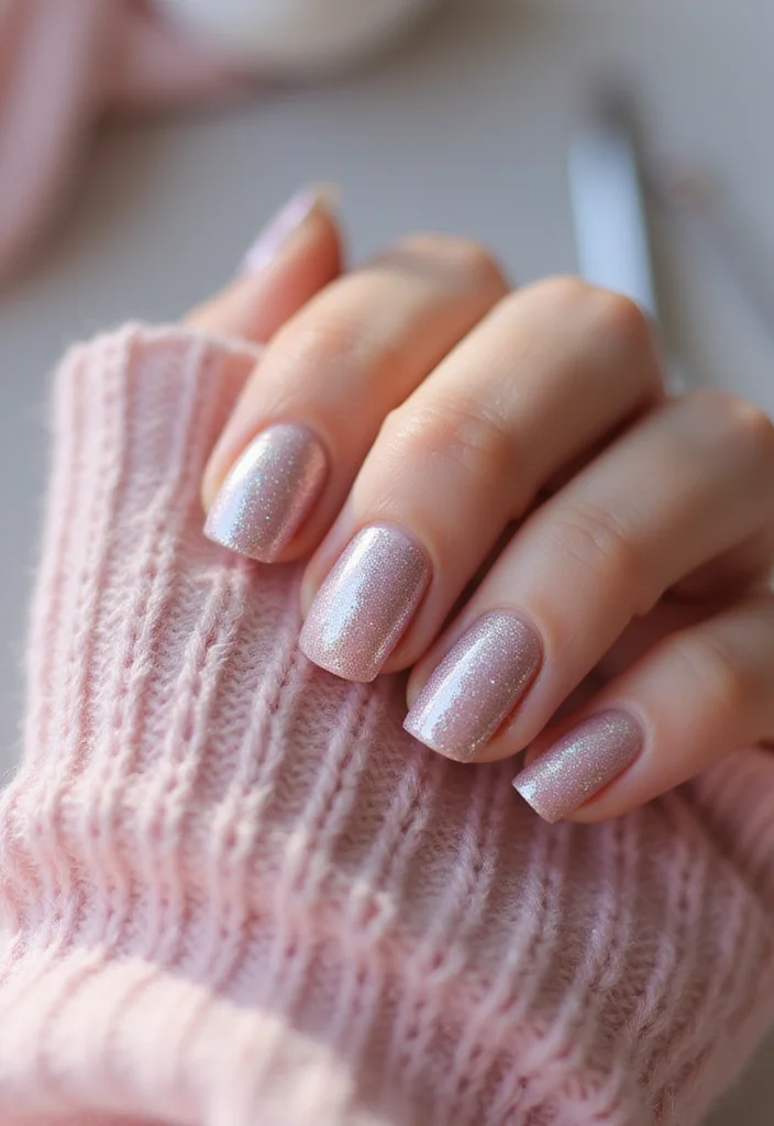 15 Irresistible Metallic Nail Trends That Will Elevate Your Style! - 10. Frosted Metallic Finish 1