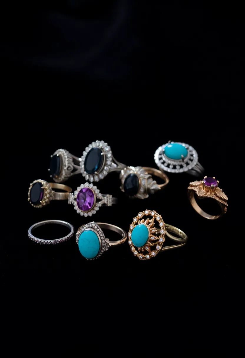 15 Must-Have Gothic Style Pieces That Will Make You Stand Out in Any Crowd! - 8. Statement Rings 1