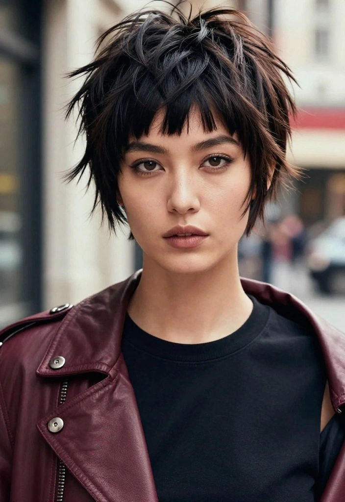 15 Must-Try Curtain Bang Haircuts for the Ultimate Style Upgrade! - 6. Curtain Bangs with a Pixie Cut 1