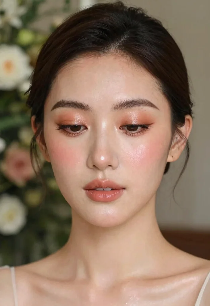 18 Chic and Trendy Bridal Looks for 2026 That Will Make You Say 'I Do!' - 1. Ethereal Glow: Dewy Skin and Soft Glam 1