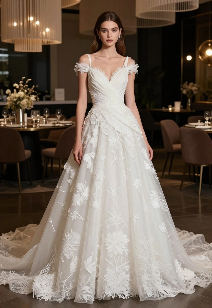 18 Chic and Trendy Bridal Looks for 2026 That Will Make You Say 'I Do!' - 17. Layered Looks: Depth and Dimension 1