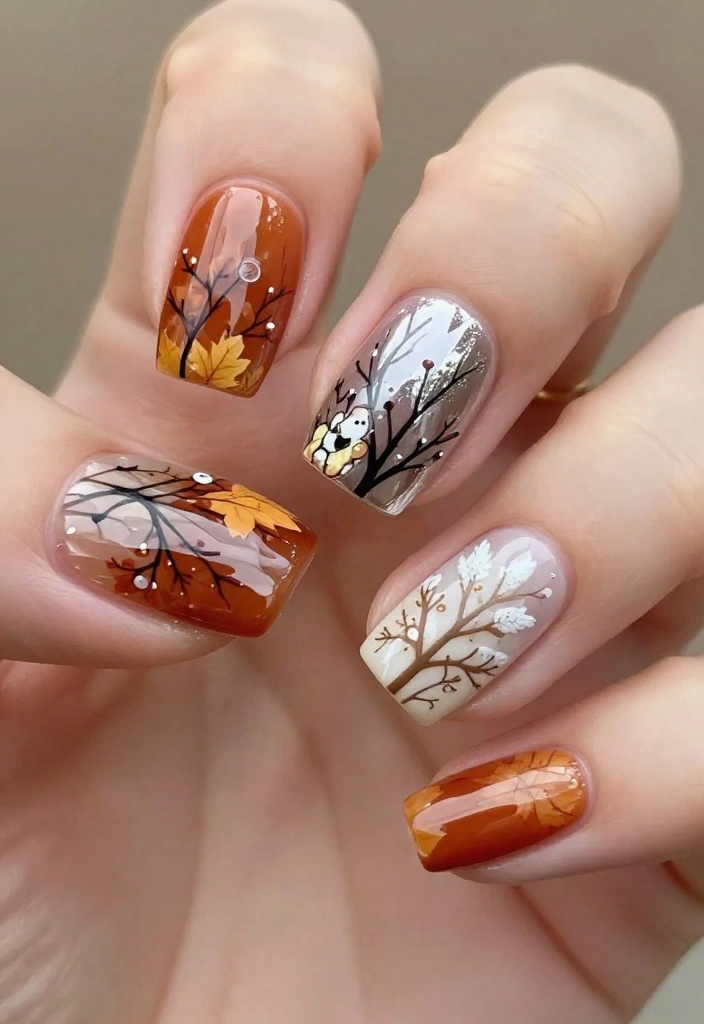 18 Trendy Glazed and Chrome Nail Looks for 2026 That Are Total Show-Stoppers! - 15. Seasonal Inspirations 1