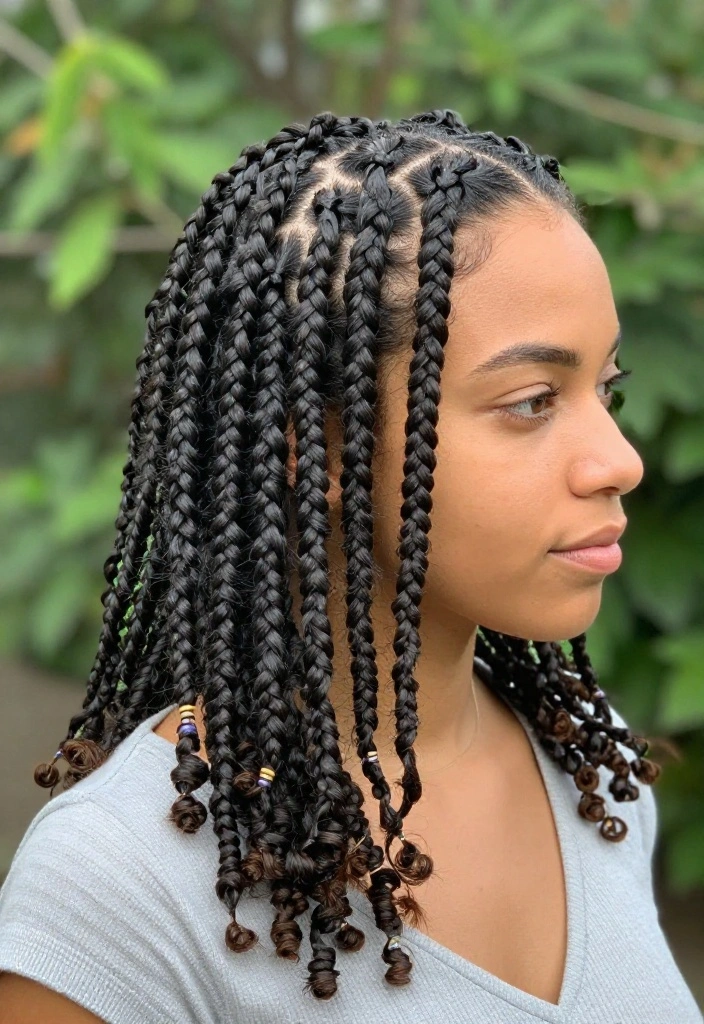 20 Trendy Braided Cornrow Hairstyles That Will Turn Heads Everywhere! - 11. Twisted Cornrows 1