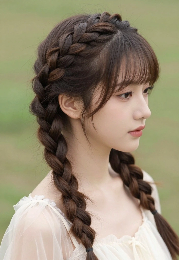 20 Trendy Braided Cornrow Hairstyles That Will Turn Heads Everywhere! - 19. Braided Crown 1