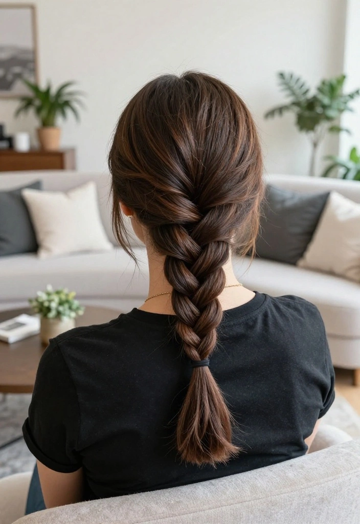 10 Classic Braid Hairstyles That'll Make You Look Effortlessly Chic (You Won't Believe #4!) - 5. The Effortless Side Braid 1