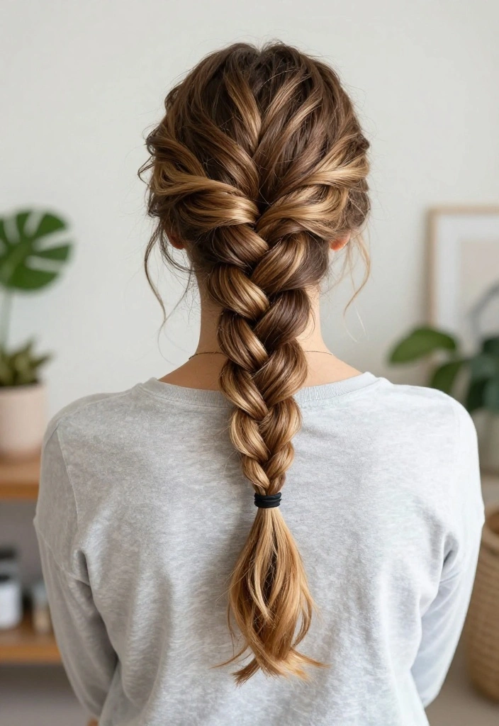 10 Classic Braid Hairstyles That'll Make You Look Effortlessly Chic (You Won't Believe #4!) - 7. The Relaxed Rope Braid 1
