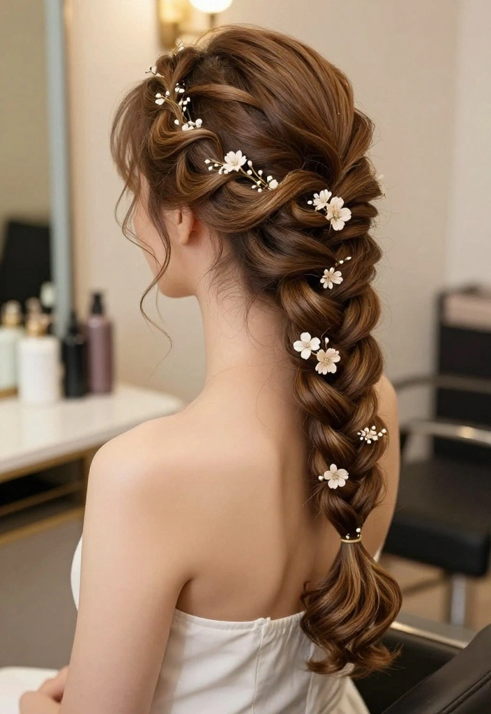 10 Classic Braid Hairstyles That'll Make You Look Effortlessly Chic (You Won't Believe #4!) - 9. The Charming Waterfall Braid 1