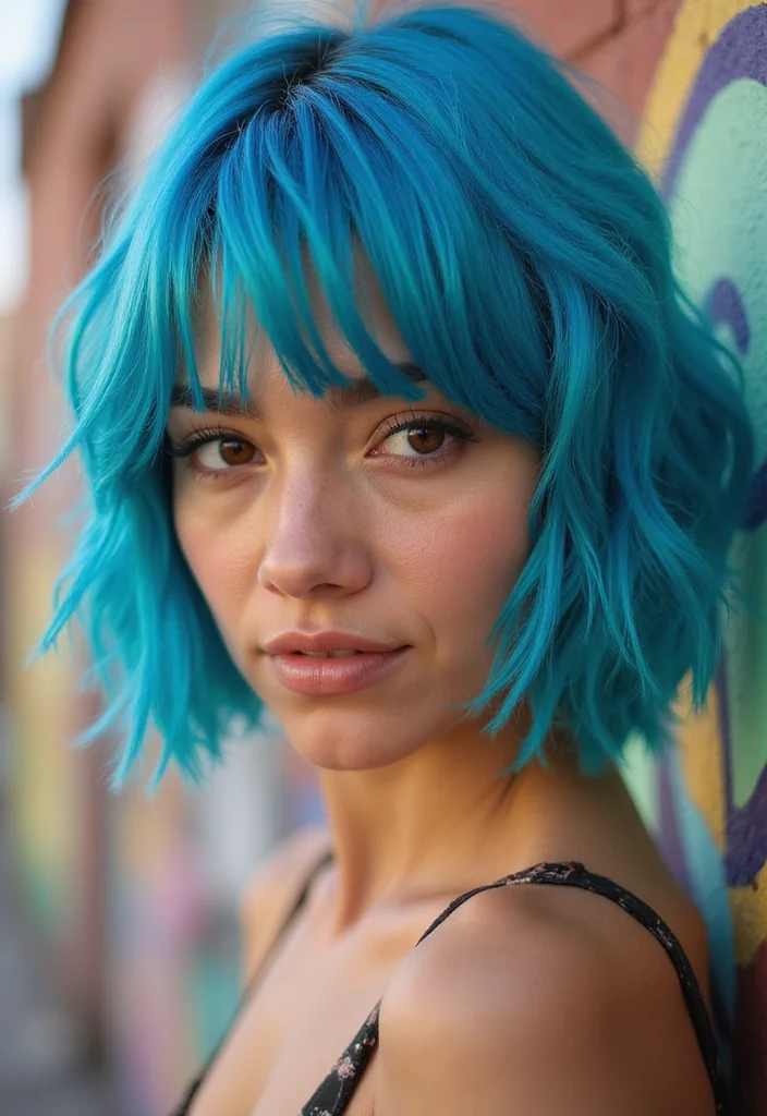 10 Stunning Quick Weave Hairstyles That Will Make You the Center of Attention! - 4. Vibrant Color Pop 1