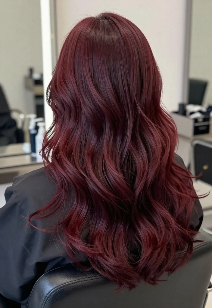 10 Stunning Soft Balayage Hair Colors That Will Make You Want to Book an Appointment Today! - 8. Deep Burgundy Balayage 1