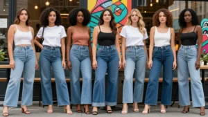 10 Stunning Wide-Leg Jeans Outfit Ideas That Will Turn Heads Everywhere!