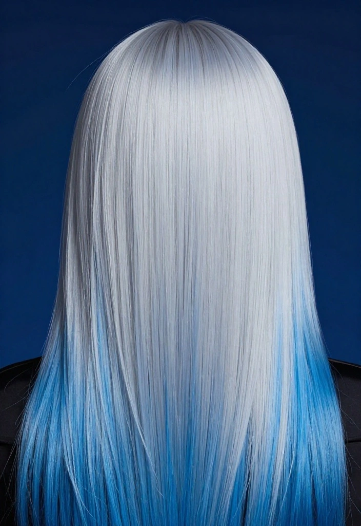 14 Hair Ideas Featuring a Soft Mix of Silver and Natural Shades (Get Ready to Shine!) - 10. Silver-Blue Hues for a Cool Twist 1