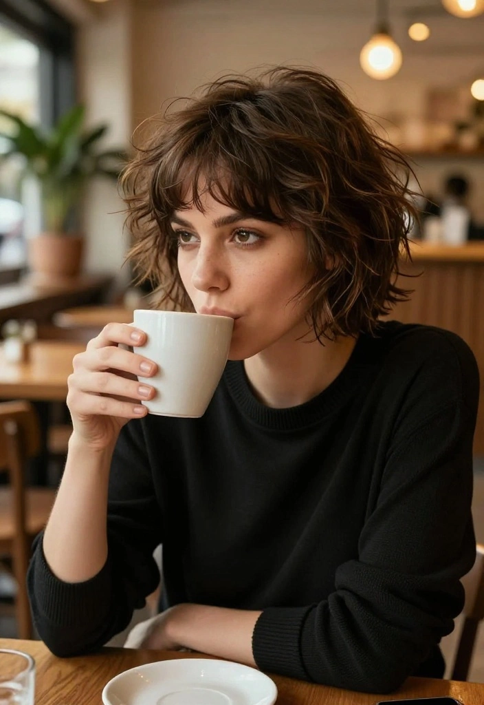 14 Messy Low Bobs That Are Perfect for Every Occasion! - 7. Messy Low Bob with a Side Part 1
