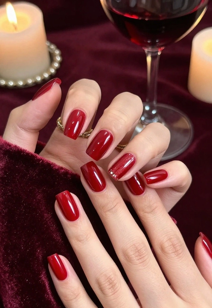 15 Orange-Red Nail Colors Perfect for Summer 2026 (You Won't Believe #6!) - 5. Flame Kissed Red 1