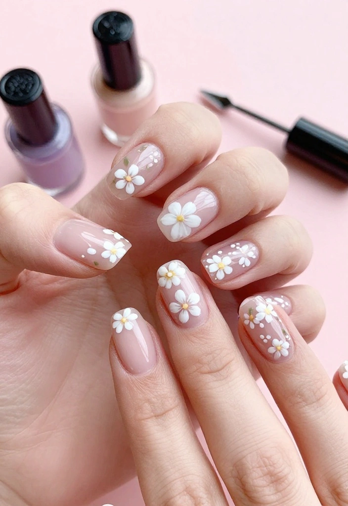 17 Trendy Floral Nail Designs with Tiny White Flowers to Inspire You! - Conclusion 1