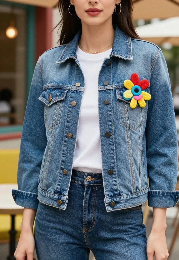 21 Brooch Styling Tips That Will Transform Your Wardrobe Instantly! - 10. Casual Chic with Brooches 1