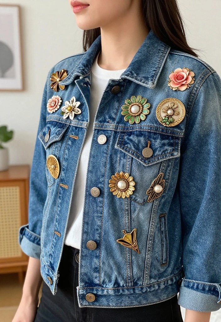 21 Brooch Styling Tips That Will Transform Your Wardrobe Instantly! - 2. Layering with Brooches 1