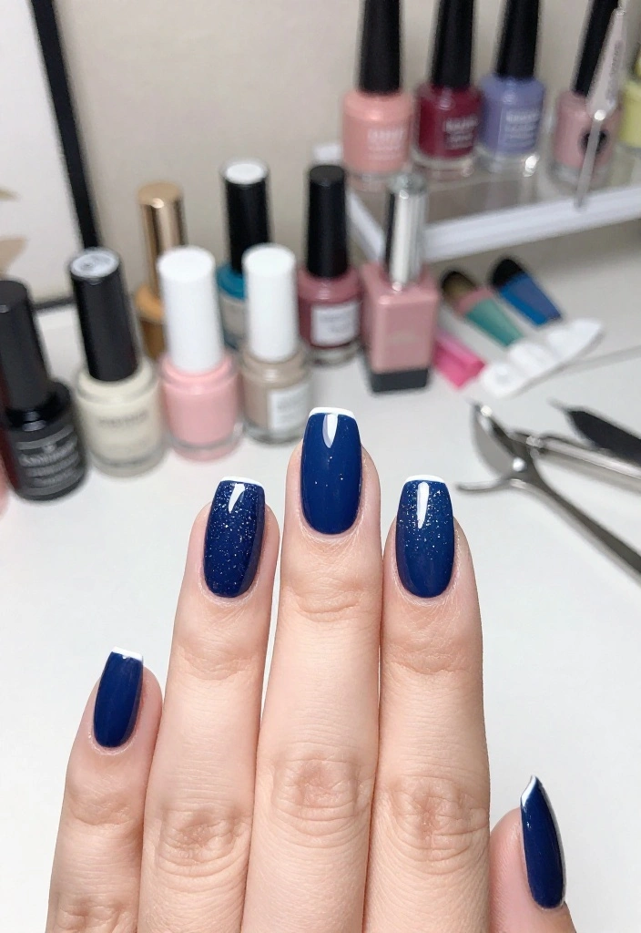 25 Glazed Donut Nail Designs for 2026 That Are Total Show-Stoppers! - 13. Blueberry Glaze 1
