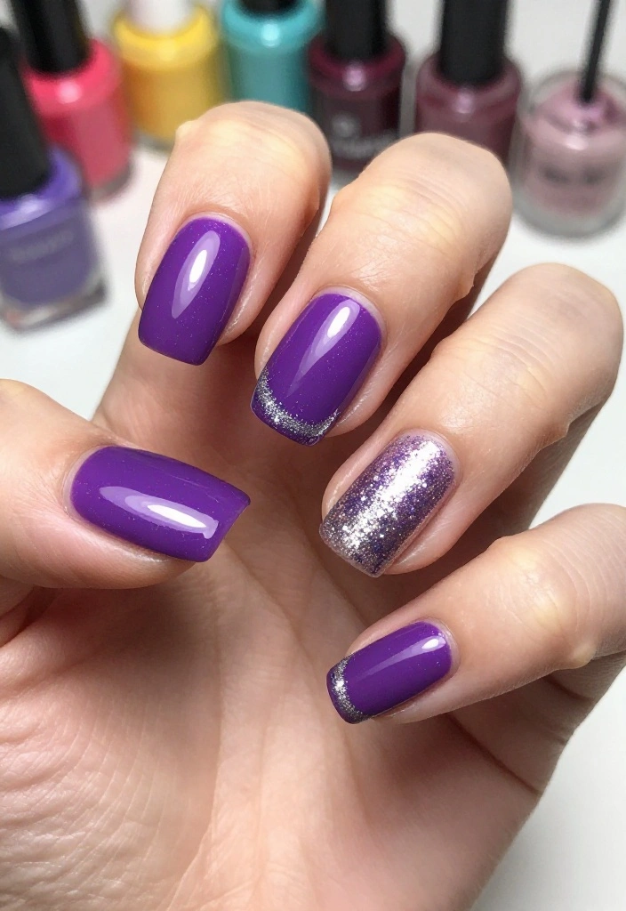 25 Glazed Donut Nail Designs for 2026 That Are Total Show-Stoppers! - 17. Grape Fizz 1