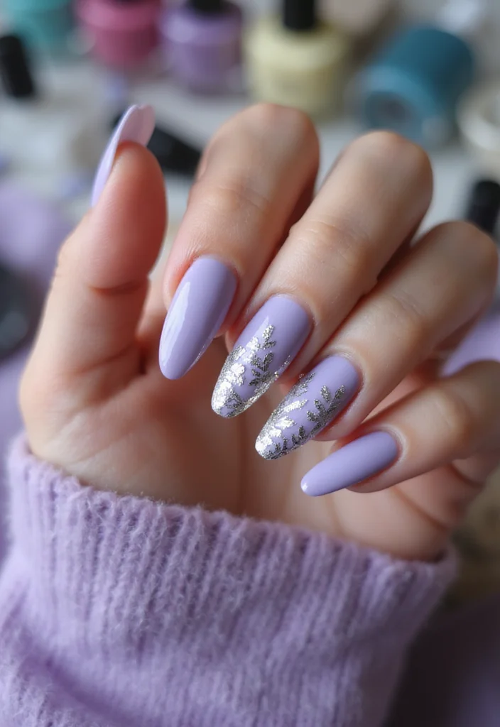 25 Glazed Donut Nail Designs for 2026 That Are Total Show-Stoppers! - 22. Soft Lavender 1