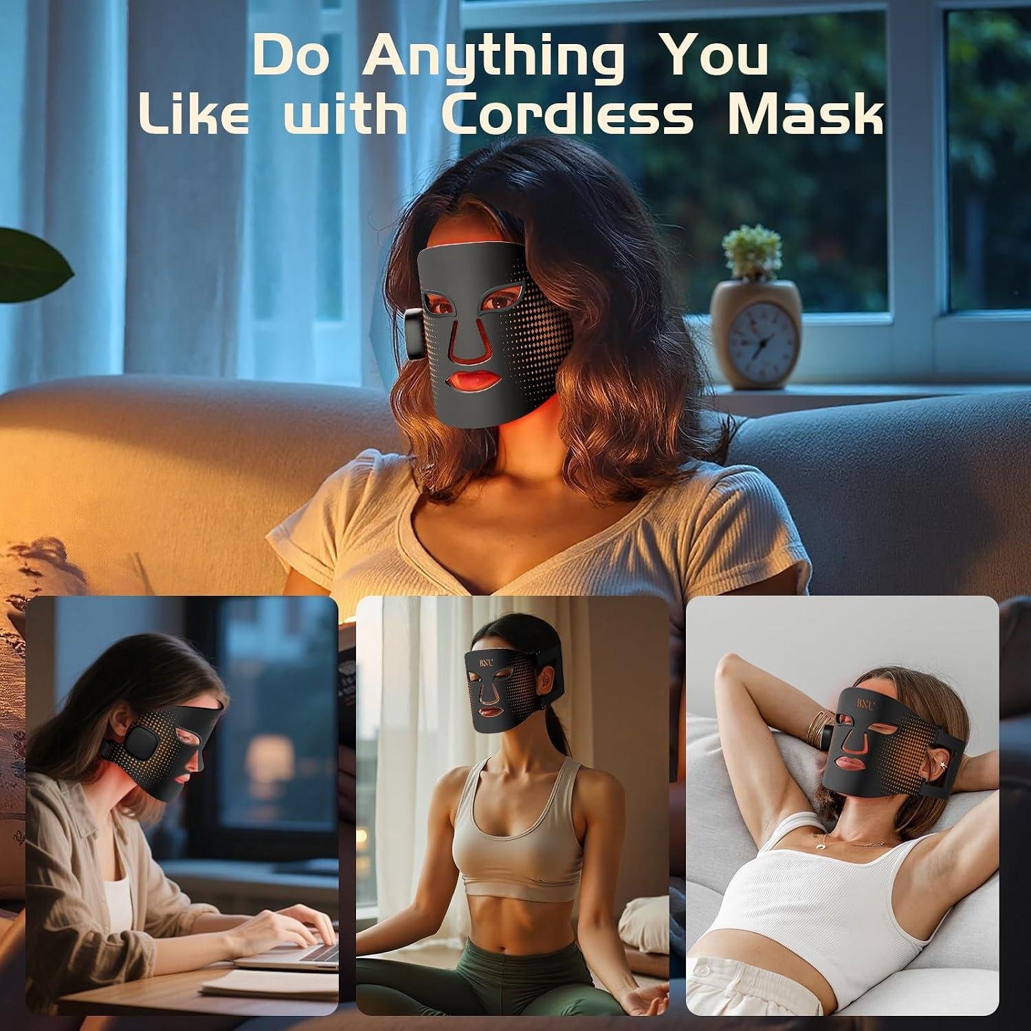 BNU Red Light Therapy Mask Review: Does It Work?