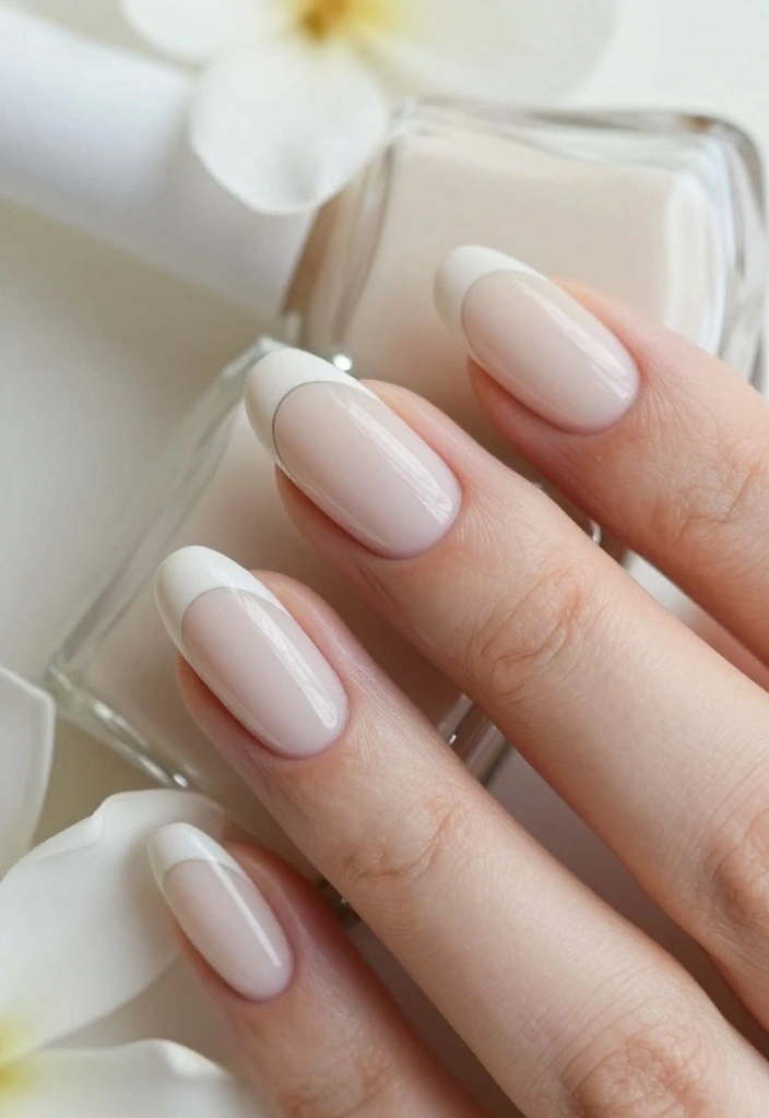 Step By Step: How to Choose Stunning Wedding Nail Ideas for Your Big Day - 5. Minimalist Nail Art 1