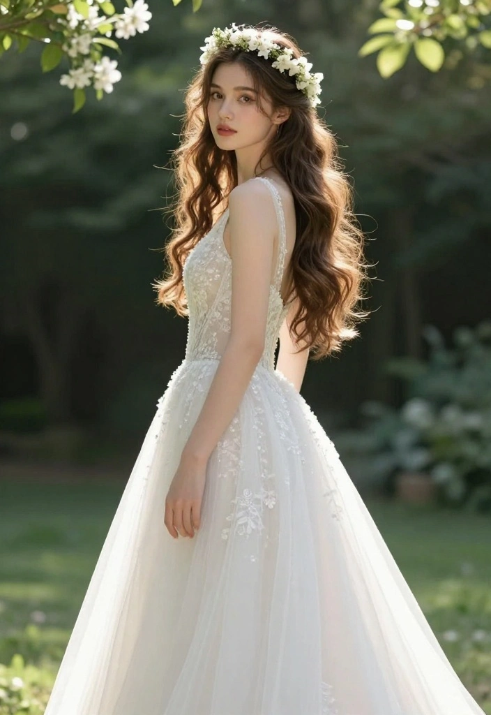 10 Stunning Hollywood Wave Bridal Hairstyles That Will Leave You Breathless! - 8. Romantic Loose Waves 1