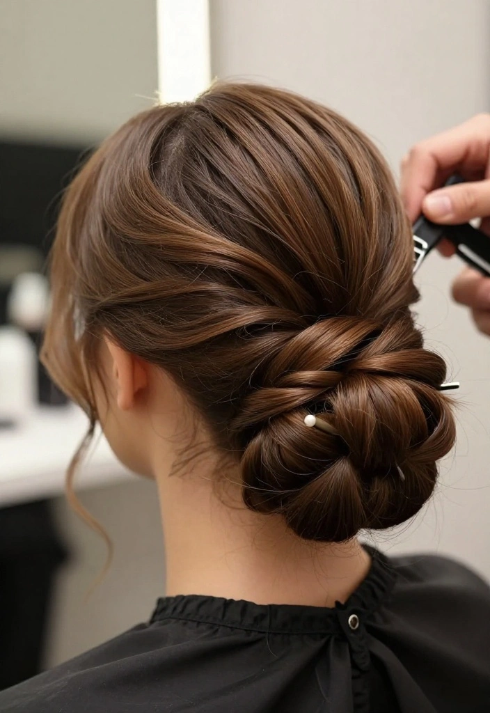 15 Celebrity Blowout Styles That'll Make You Feel Like a Supermodel (Wait Until You See #9!) - 12. The Timeless French Twist 1